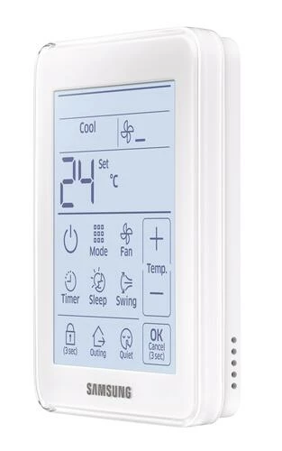 Télecommande Filaire Simplifiee Tactile Pour PAC Air/air Wf Sg - SAMSUNG 4 Télecommande Filaire Simplifiee Tactile Pour PAC Air/air Wf Sg - SAMSUNG – Image 2