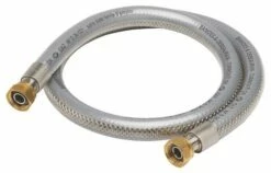 Tuyau Flexible Inox à Embouts Mécaniques Pour Gaz Naturel - Lg 1,50m