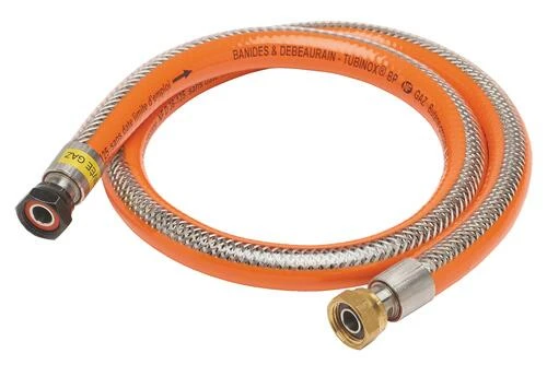 Tuyau Flexible Inox à Embouts Mécaniques Pour Butane Et Propane- Lg 1,00m 3 Tuyau Flexible Inox à Embouts Mécaniques Pour Butane Et Propane- Lg 1,00m