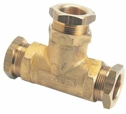 Té égal Gaz Pour PE ø20