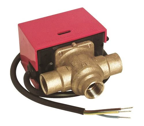 Vanne Directionnelle Motorisée 3 Voies 15/21 Avec Contact Fin De Course - SOMATHERM 3 Vanne Directionnelle Motorisée 3 Voies 15/21 Avec Contact Fin De Course - SOMATHERM