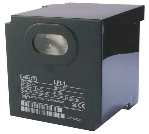 Siemens Relais De Brûleur Gaz Type LFL1-322 - LANDIS & GYR 3 Siemens Relais De Brûleur Gaz Type LFL1-322 - LANDIS & GYR