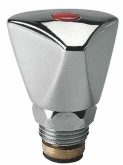 Tête Universelle Croisillon ABS Chromé 12/17