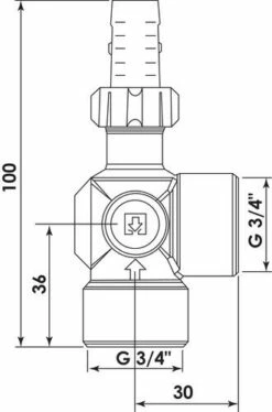 Soupape De Pression Différentielle Pour Installation Chauffage -ROBINETTERIE HAMMEL Soldes 768 20 2