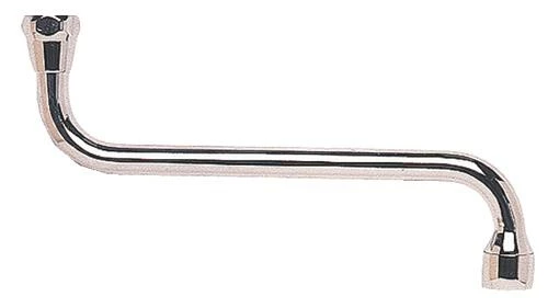 Bec Standard Par Dessous Chromé écrou 15/21 130mm 3 Bec Standard Par Dessous Chromé écrou 15/21 130mm