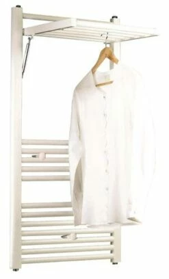 Radiateur Sèche-serviettes Eau Chaude DELTA Escamotable 423W Tubes Droits - DELTACALOR