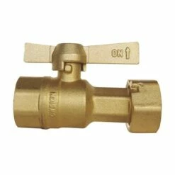 Robinet D'arrêt Compteur Droit F20/27 écrou 20/27 à Boisseau Sphérique - PRONORM -ROBINETTERIE HAMMEL Soldes 80 20 20 2