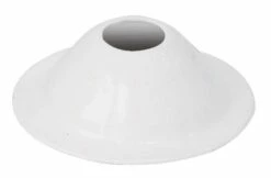 Rosace Conique Blanche Hauteur 14mm