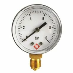 Manomètre Sec 0 à 10 Bars à Raccordement Radial ø50 - M8/13 -ROBINETTERIE HAMMEL Soldes 802 04 2