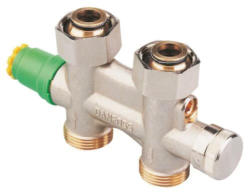 Corps Droit Pour Radiateurs Sèche-serviettes 15/21 - DANFOSS 3 Corps Droit Pour Radiateurs Sèche-serviettes 15/21 - DANFOSS