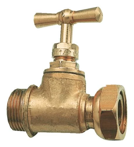 Robinet D'arrêt Compteur Droit Mâle 15/21 Avec Tête à Potence 3 Robinet D'arrêt Compteur Droit Mâle 15/21 Avec Tête à Potence