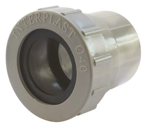 Manchon Avec Joint Lèvre PVC Femelle ø40 3 Manchon Avec Joint Lèvre PVC Femelle ø40