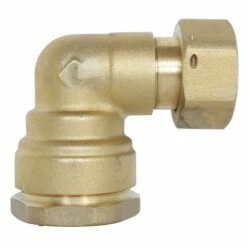 Coude Laiton à écrou Prisonnier Pour Tube PE ø25-26/34 - PRONORM -ROBINETTERIE HAMMEL Soldes 857 25 26S 2
