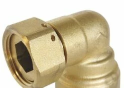 Coude Laiton à écrou Prisonnier Pour Tube PE ø25-26/34 - PRONORM -ROBINETTERIE HAMMEL Soldes 857 25 26S 3