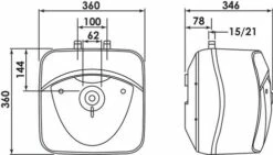 Chauffe Eau électrique Sous évier ANDRIS LUX 15 Litres - ARISTON 5 Chauffe Eau électrique Sous évier ANDRIS LUX 15 Litres - ARISTON -ROBINETTERIE HAMMEL Soldes 8700151 2