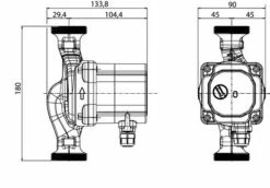 Circulateur Automatique Chauffage Domestique Connection Plug&Play DN25 180mm - SOMATHERM -ROBINETTERIE HAMMEL Soldes 9180 4