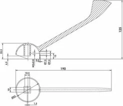 Manette Métal Médicale 5 Manette Métal Médicale -ROBINETTERIE HAMMEL Soldes 93610 1 2