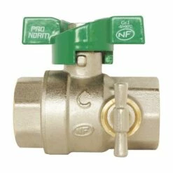 Vanne à Sphère NF Double Femelle à Purge 15/21 - Manette Papillon - PRONORM 8 Vanne à Sphère NF Double Femelle à Purge 15/21 - Manette Papillon - PRONORM -ROBINETTERIE HAMMEL Soldes 9613 15B 2