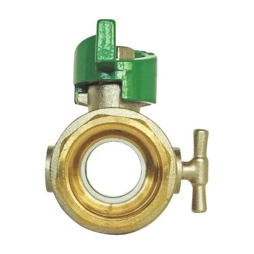 Vanne à Sphère NF Double Femelle à Purge 15/21 - Manette Papillon - PRONORM 6 Vanne à Sphère NF Double Femelle à Purge 15/21 - Manette Papillon - PRONORM – Image 4