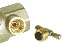 Vanne à Sphère NF Mâle Femelle à Purge 26/34 - Manette Papillon - PRONORM -ROBINETTERIE HAMMEL Soldes 9615 26B 5