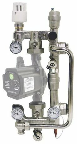 Groupe De Réglage Combimix Avec Tête Thermostatique - SOMATHERM