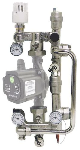 Groupe De Réglage Combimix Avec Tête Thermostatique - SOMATHERM 3 Groupe De Réglage Combimix Avec Tête Thermostatique - SOMATHERM