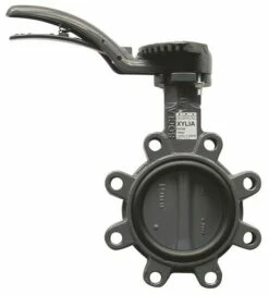 Vanne Papillon Fonte à Oreilles Taraudées DN65 XYLIAT FGL Cadenassable - SOCLA