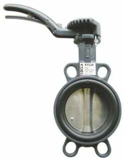 Vanne Papillon Inox à Oreilles De Centrage DN80 Xylia FGL Cadenassable - SOCLA