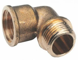 Coude Laiton égal Mâle Femelle 40/49 - 92 3 Coude Laiton égal Mâle Femelle 40/49 - 92